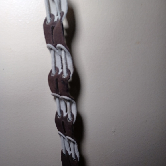 Brown rope belt size large - Picture 1 of 4